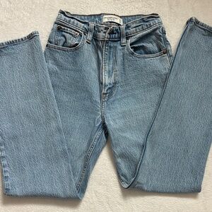 Abercrombie & Fitch Light Blue Straight Jeans